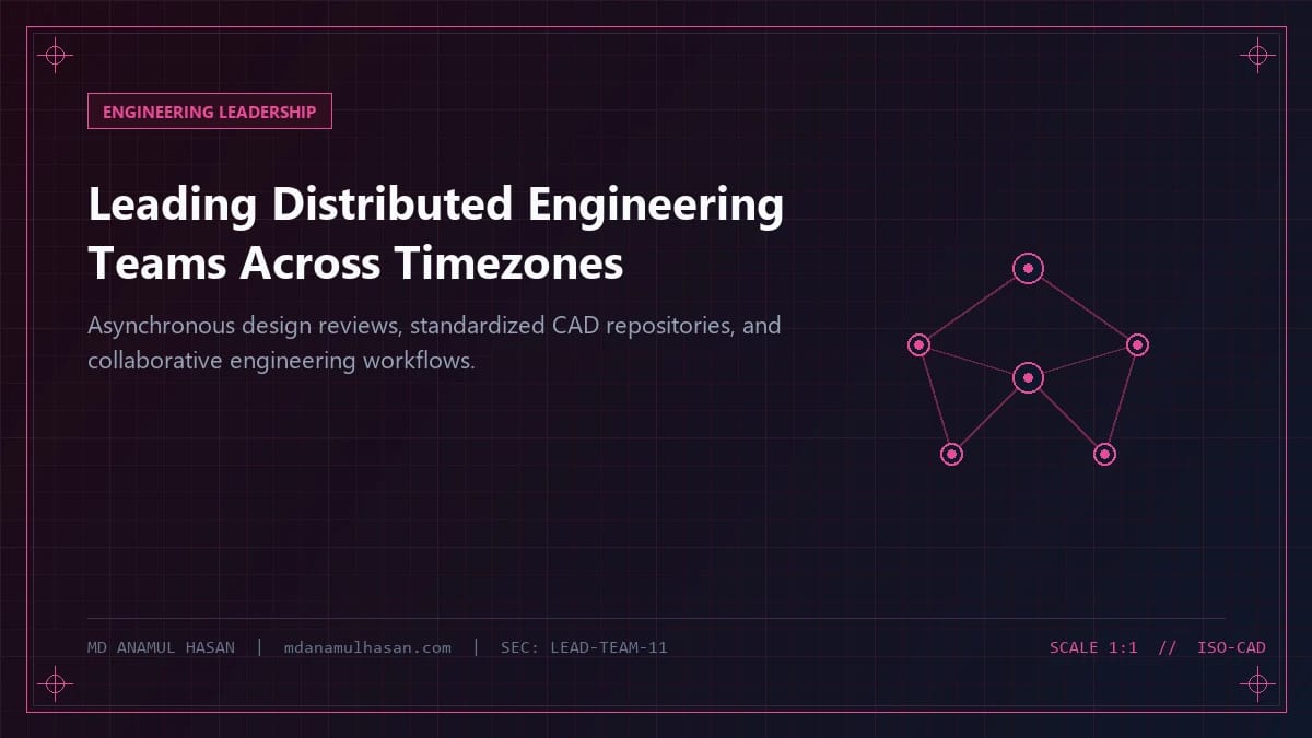 Leading Distributed Engineering Teams