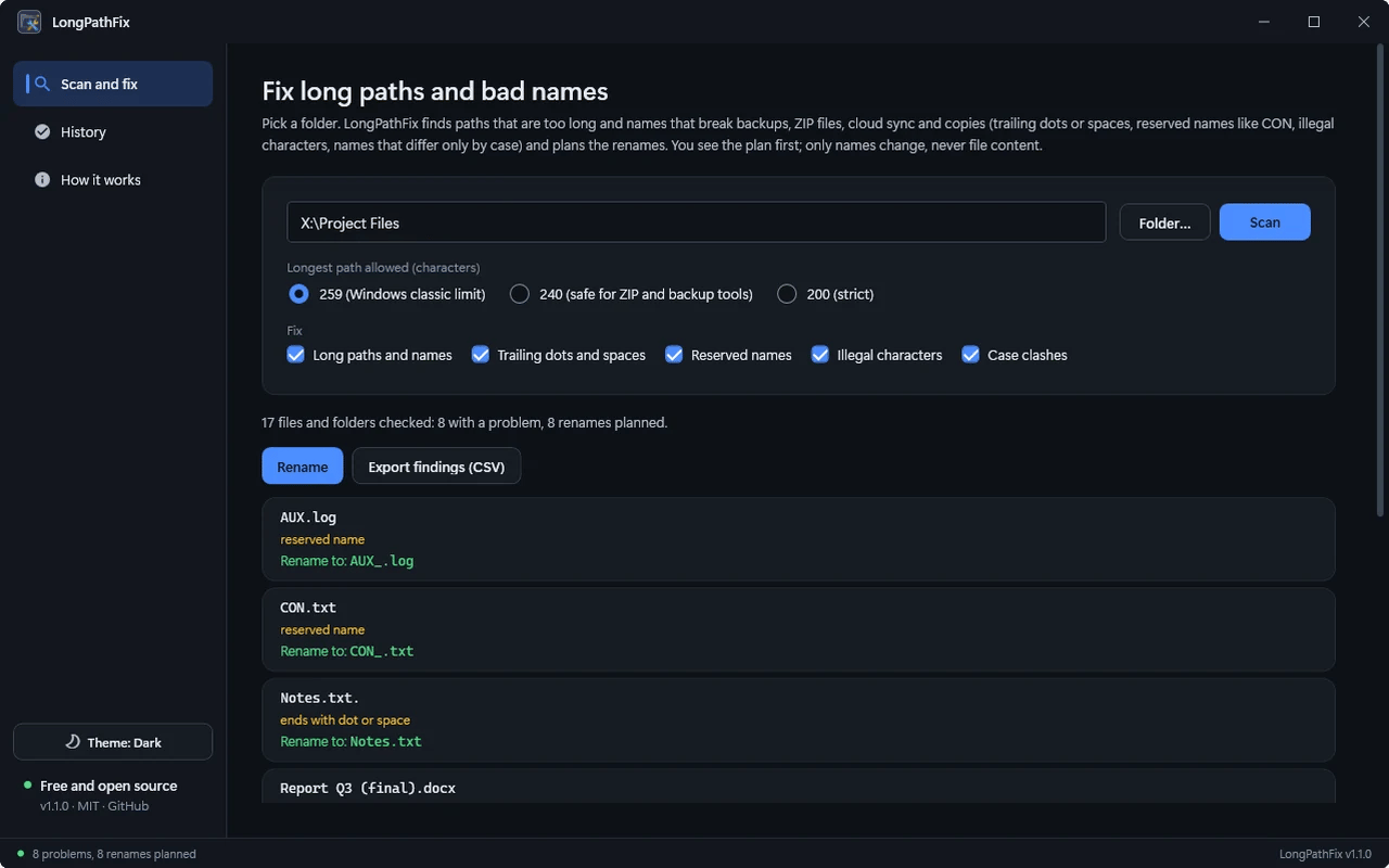LongPathFix screenshot