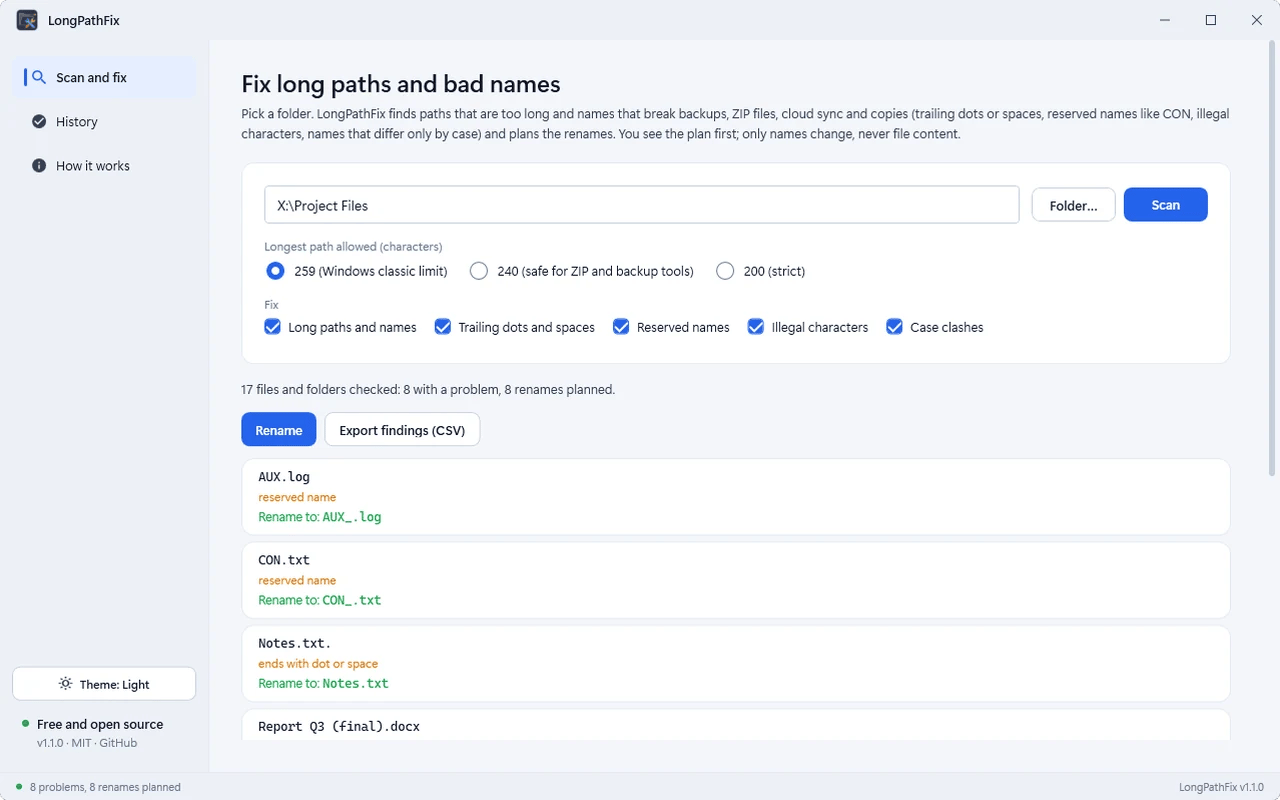LongPathFix screenshot