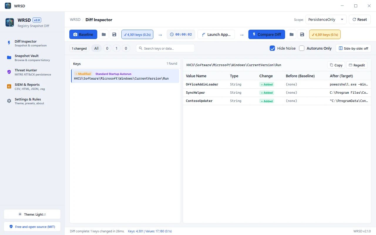 WRSD screenshot