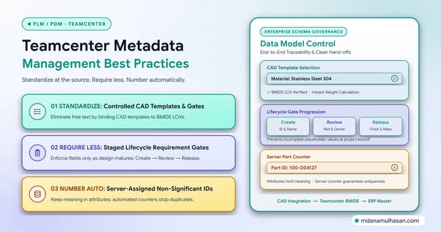 Teamcenter Metadata Management Best Practices