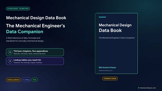 Mechanical Design Data Book: The Mechanical Engineer's Data Companion