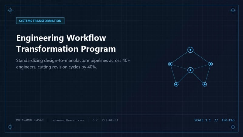 Engineering Workflow Transformation