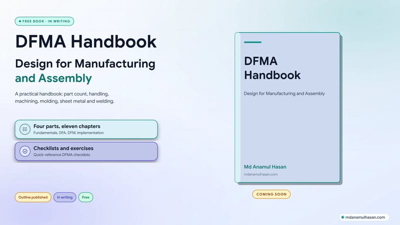 DFMA Handbook: Design for Manufacturing and Assembly